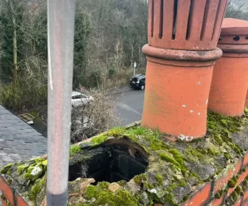 Chimney repair before