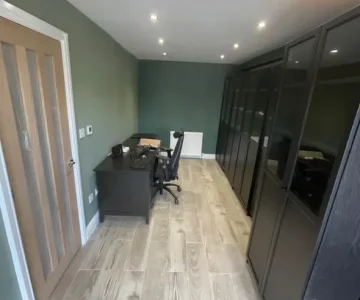 Flat pack wardrobe after