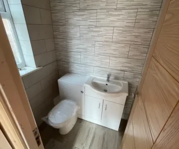 New bathroom install